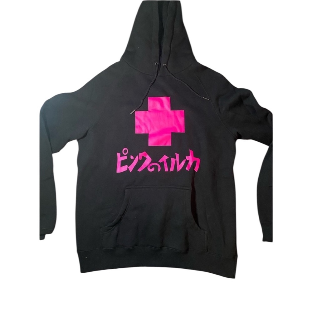 RARE Pink Dolphin Hoodie size L
